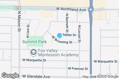 Map image of the property - 928 W Browning St