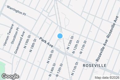 Map image of the property - 210 N 15th St