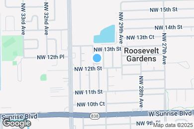 Map image of the property - 1210 NW 30th Ave