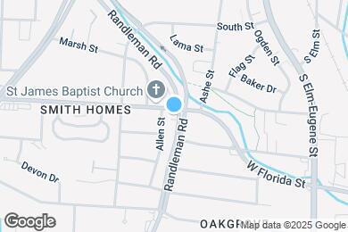 Map image of the property - 501 W Florida St