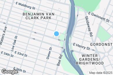 Map image of the property - 1512 E Henry St