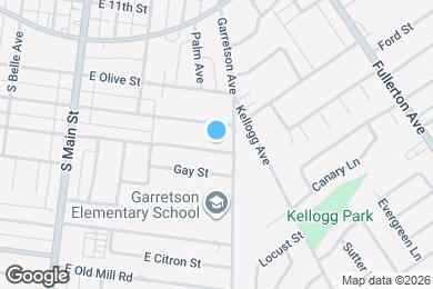 Map image of the property - 445 E Francis St