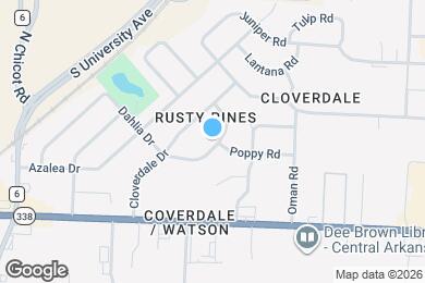 Map image of the property - 6904 Dahlia Dr