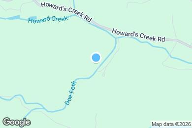 Map image of the property - 135 Doe Fork Ln