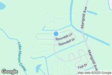 Map image of the property - 201 Spoonbill Ln