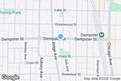 Map image of the property - 1104 Dempster St