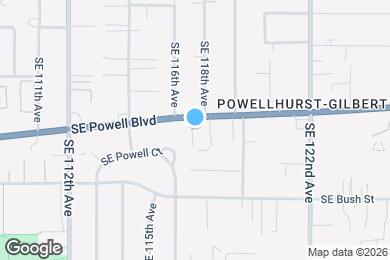 Map image of the property - Powell Terrace Apartments