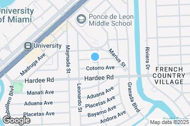 Map image of the property - 1000 Matanzas Ave