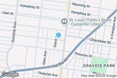 Map image of the property - 3430 Grace Ave