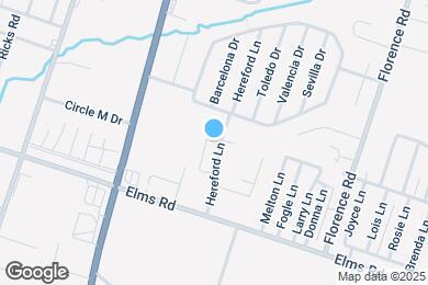 Map image of the property - 3703 Hereford Ln