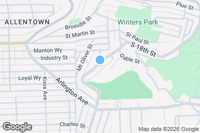 Map image of the property - 2637 S 18th St