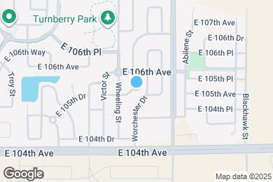 Map image of the property - 10558 Worchester St