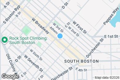 Map image of the property - 380 W Broadway