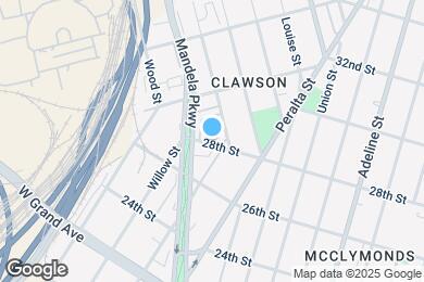 Map image of the property - 1670 28th St