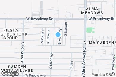 Map image of the property - 518 S Mulberry