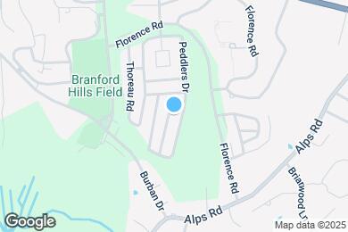 Map image of the property - 721 Robert Frost Dr