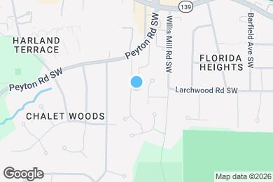 Map image of the property - 302 Kelso Dr SW