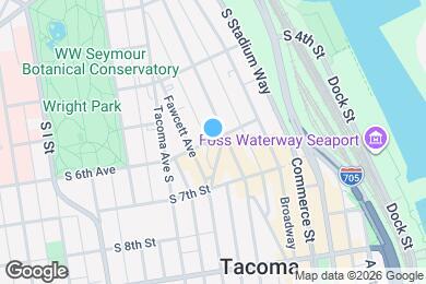 Map image of the property - 416 S 6th Ave