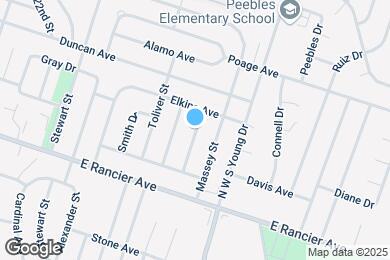 Map image of the property - 1215 Middleton St