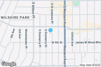 Map image of the property - 827 S St Andrews Pl