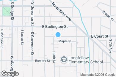 Map image of the property - 1117 E Court St