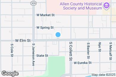 Map image of the property - 850 W Elm St