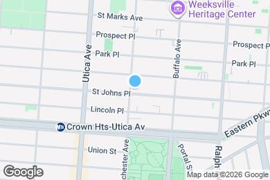 Map image of the property - 1507 St Johns Pl