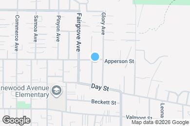 Map image of the property - 10260 Marcus Ave