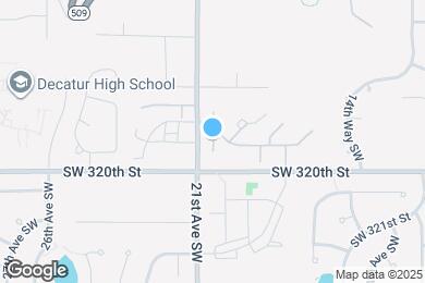 Map image of the property - 2015 SW 318th Pl