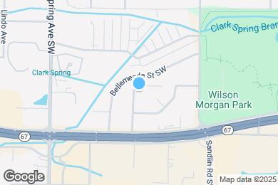 Map image of the property - 2604 Briar Ave SW