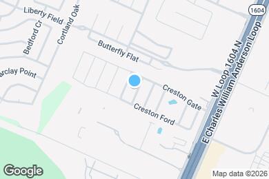 Map image of the property - 7109 W Loop 1604 N