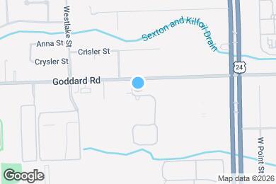 Map image of the property - Brookwood Estates Senior Living