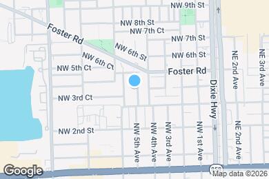 Map image of the property - 319 NW 5th Ave