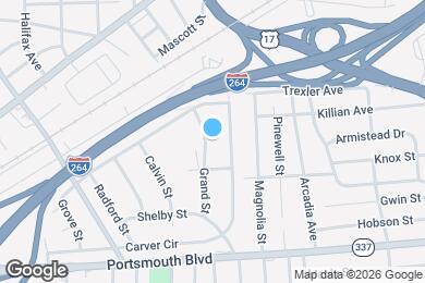 Map image of the property - 25 Grand St