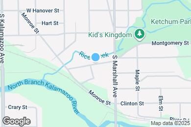 Map image of the property - 417 Locust St