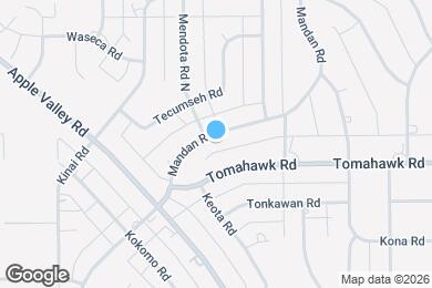 Map image of the property - 14957 Mandan Rd
