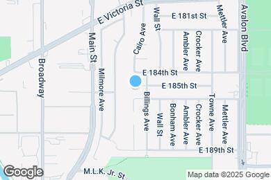 Map image of the property - 206 E 185th St