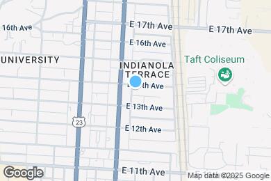 Map image of the property - 357-363 E 14th Ave