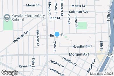 Map image of the property - Riviera at 25th