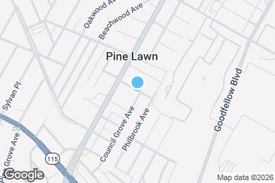 Map image of the property - 6102 St Paul Pl