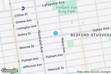 Map image of the property - Gates Ave