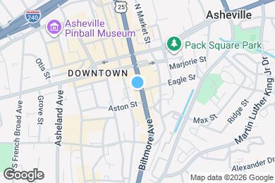 Map image of the property - 27 Biltmore Ave