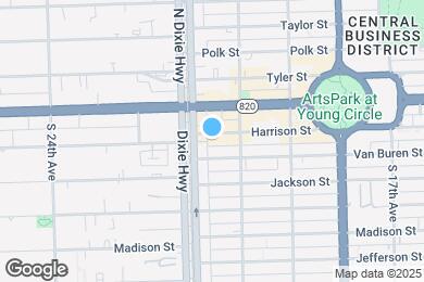 Map image of the property - 1531 Moffett St