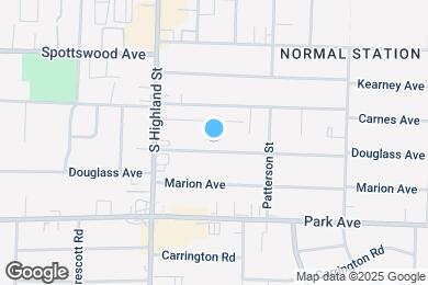 Map image of the property - 3564 Douglass Ave