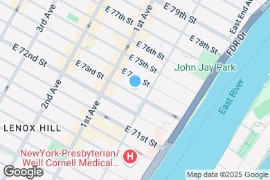 Map image of the property - 429 E 73rd St