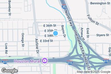 Map image of the property - 1414 E 34th St