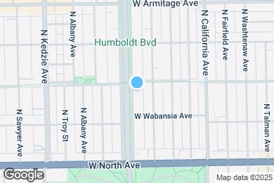 Map image of the property - 1749 N Humboldt Blvd