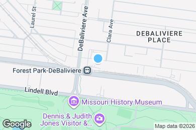 Map image of the property - 5616 Pershing Ave