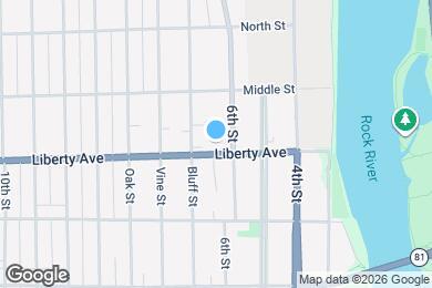 Map image of the property - 251 Liberty Ave