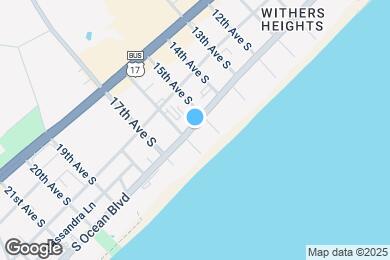 Map image of the property - 1501 S Ocean Blvd